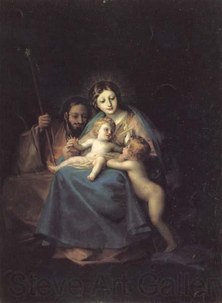 Francisco de goya y Lucientes The Holy Family Spain oil painting art